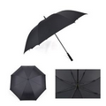 60" Golf Windproof Fiberglass Stick Umbrella